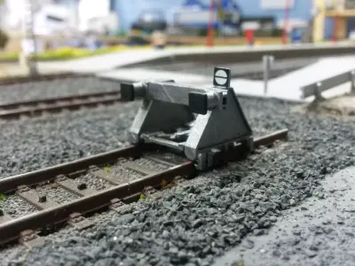 Heurtoir CFL type moderne 3D print model