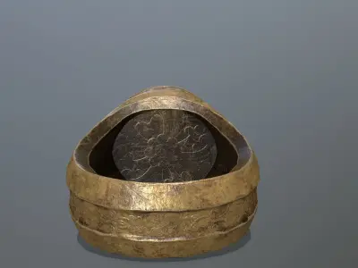 Heal Ring Low-poly 3D model