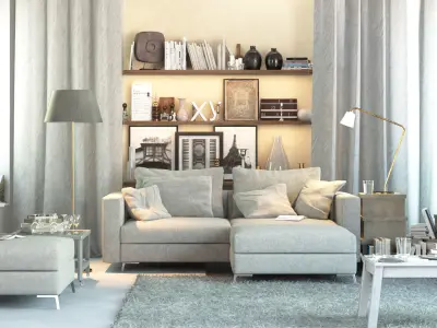 Light Interior  3D model