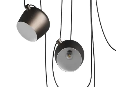 727133 Omega Lightstar chandelier hanging 3D model