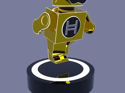 SCI-FI ROBOT Low-poly 3D model