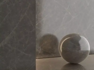 Marble Material and Porcelain Stoneware Tiles - Set 05 Texture