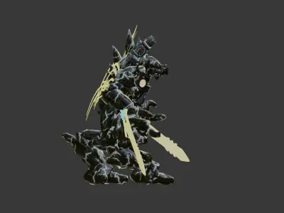 ultamite sonic tri titan 3D model