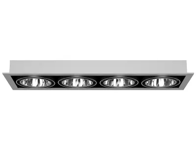 Ceiling Halogen 5 3D model