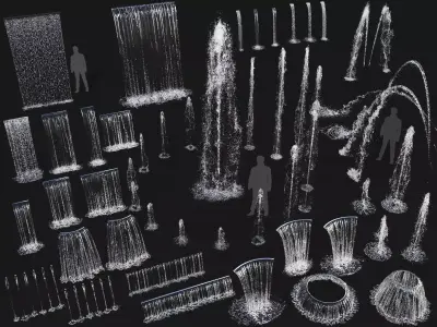 Water Collection 53 Models 3D model