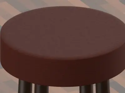 Chair Bar Stool 3D model