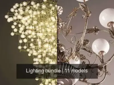 Lighting bundle 3D Model Pack
