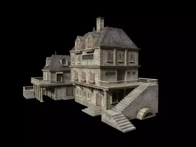 Gothic build E 3D model