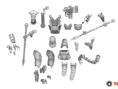 Iron Hive - Nemeriss the Artisan 3D print model