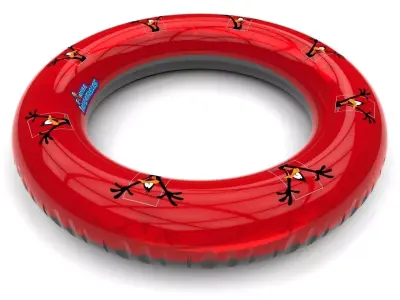 Swimming Tube Free 3D model