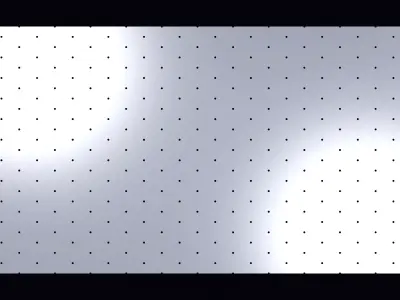 Perforated panel with 1 percent opening 25O89 3D model