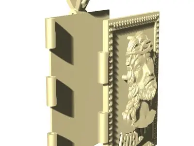 pingente da biblia de cristo  3D print model