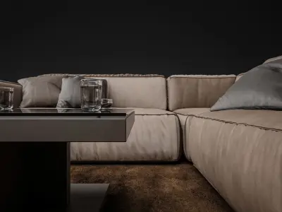 Sofa Soft - Koo International Sofa 06 3D model