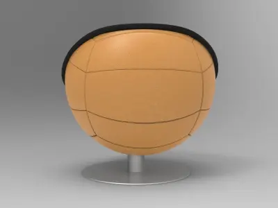 Wembley Soccer Lounge Chair 3D model
