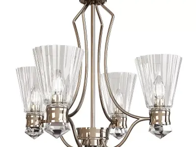 KAYVA CHANDELIER Low-poly 3D model