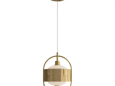 pendant LED light  3D model