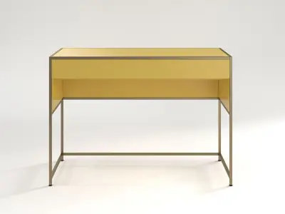 Dita Desk and Filling Cabinet 3D model