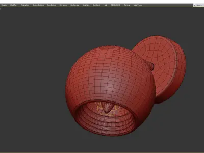 VOLL WALL Low-poly 3D model