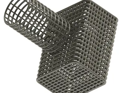 Premium Structural Footing 3D print model