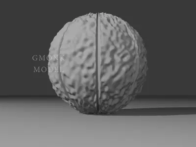 3D Model Rudraksha gnony cover art 3D model