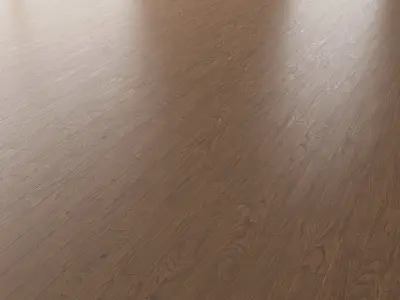 Parquet Oak Black Walnut Firestop set 7 3D model