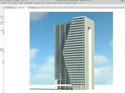 Office Building CM15 3D model