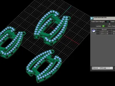 Half set 0010 3D print model