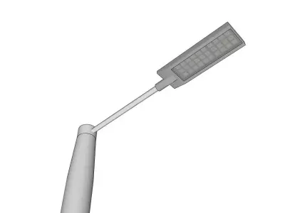 Light Pole - Lamp Post  01 3D model