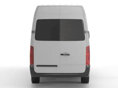 Generic Van 02 3D model