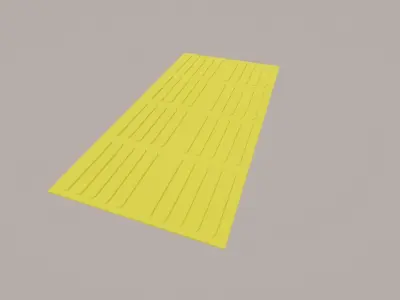 Tactile Guidance Tile - Parametric 3D model
