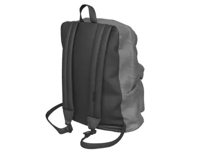 JanSport SuperBreak Backpack  Realistic Classic School Bag Low-poly 3D model