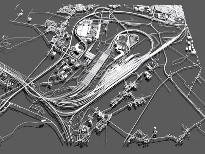  Eurotunnel Le Shuttle Great Britain 3D model