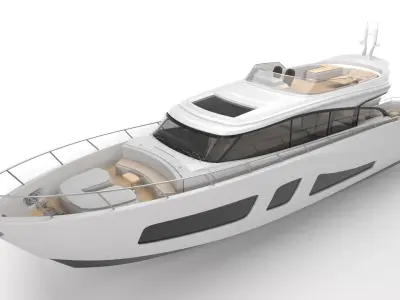 Generic Boat 01 3D model