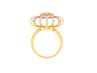  Women Ring MTL 3dm STL OBJ FBX Details 3D print model 14