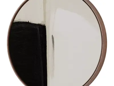 Abstract Painting Frame set 3D model 755