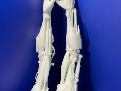 robot arm 3D print model get