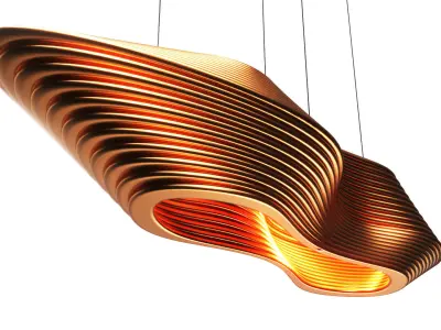 Modern Chandelier 3D model