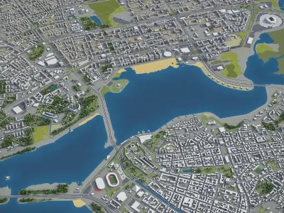 Kazan  Low-poly 3D model