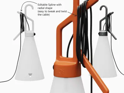 FLOS Mayday Lamp 3D model