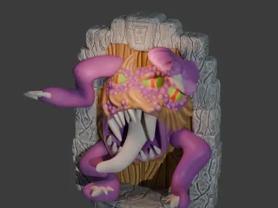 Mimic Door 3D print model