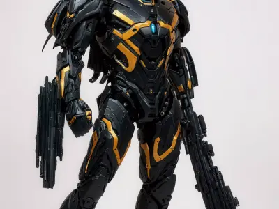 Elite Vanguard Unit NextGen Combat Android 3D print model