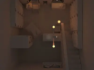 Harry Potter Olivanders shop 3D model