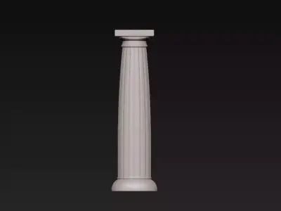 Greek Pole 3D print model