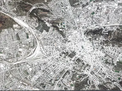 Cityscape Lviv Ukraine 3D model