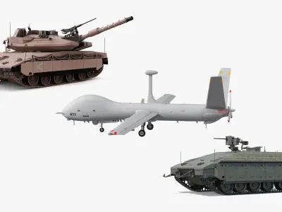  Israeli Fighting Vehicle Rigged for Cinema Collection 