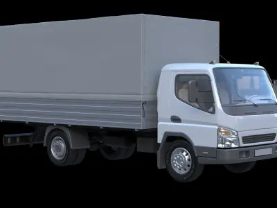 truck tent 3D model