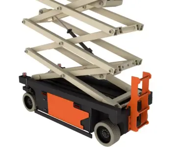 Scissor Lift 3D model 4
