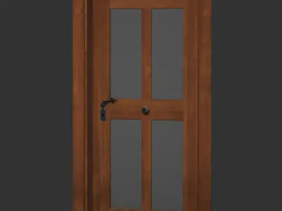 Glass Door 3D model