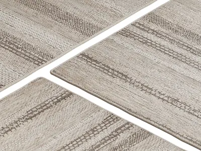 Carpet set 3209 - MAB-02 AL Ivory Rug - 5K 3D model