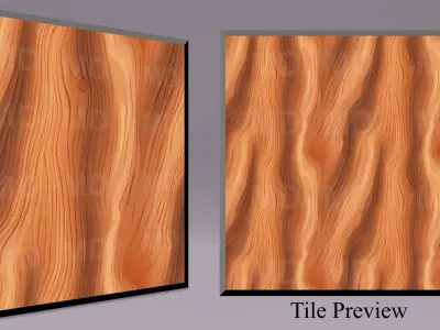 Cartoon Wood Textures Pack 44 - 10x PNG  Texture
